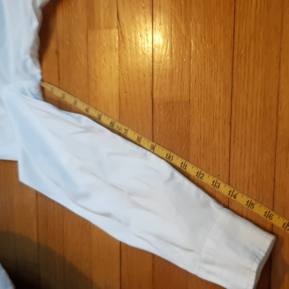 Dress Barn White Cotton Blouse Size M - Picture 10 of 12